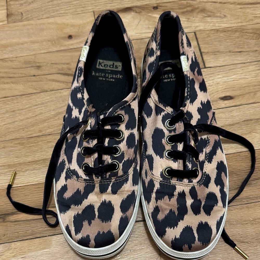 Kate Spade Animal Print Sneakers